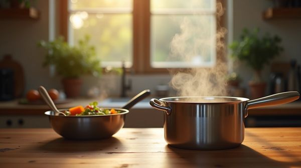 Adoptez des casseroles en inox pour une cuisine durable