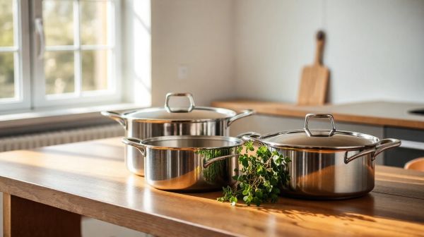 Top casseroles en inox pour une cuisine écoresponsable